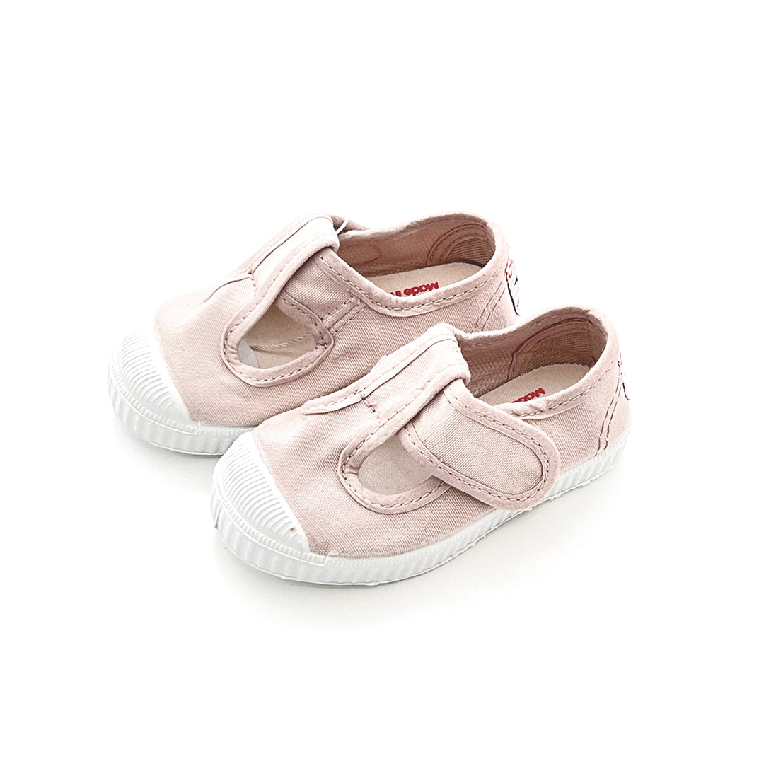 【Cienta】T strap shoes dyed Perla Tストラップシューズ ライトグレーピンク size21-29  | Coucoubebe/ククベベ