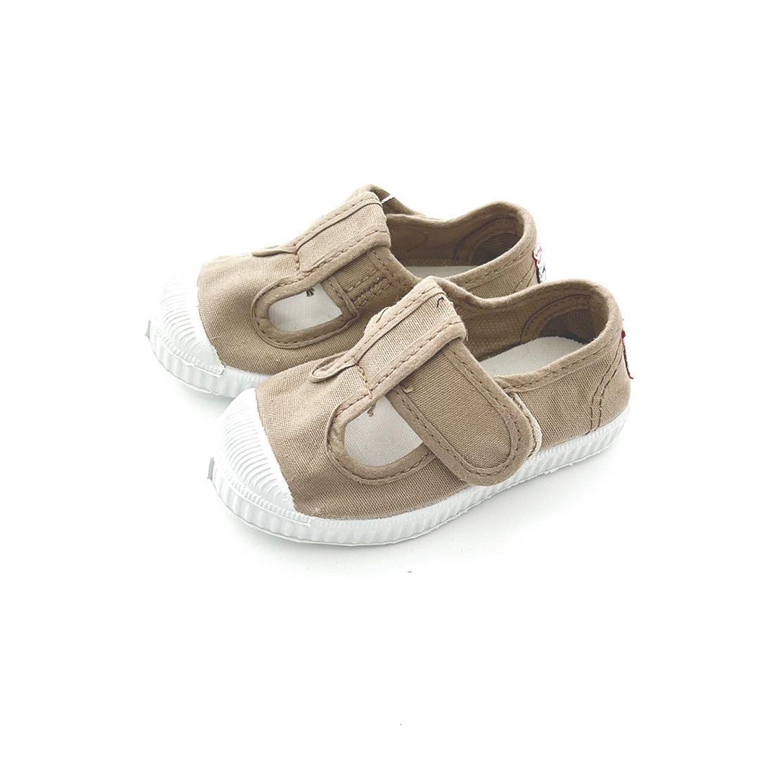 【Cienta】T strap shoes dyed Arena Tストラップシューズ  ベージュ size21-29  | Coucoubebe/ククベベ