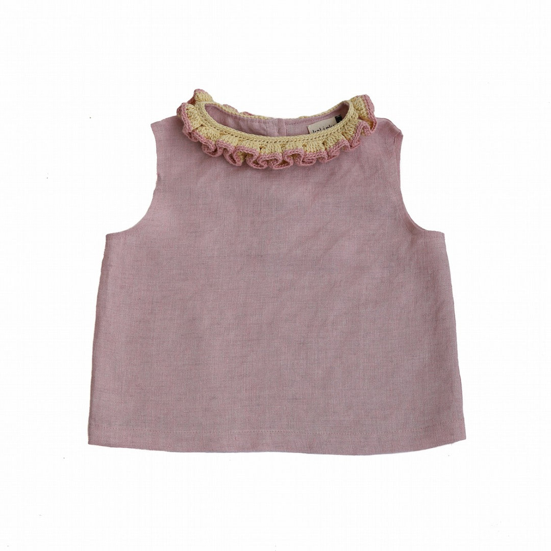 Kalinka】【40%OFF】Liana Top Dusty Pink タンクトップ 2y,4y,6y  