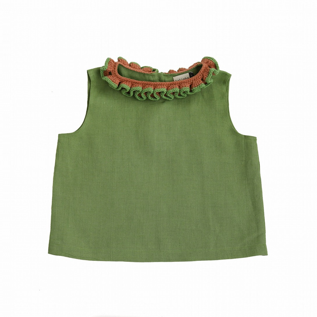 【Kalinka】【30%OFF】Liana Top Forest タンクトップ 2y,4y,6y  | Coucoubebe/ククベベ