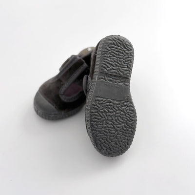 【Cienta】T strap shoes velour GRIS ベロアTストラップシューズ size21-26（Sub Image-5） | Coucoubebe/ククベベ