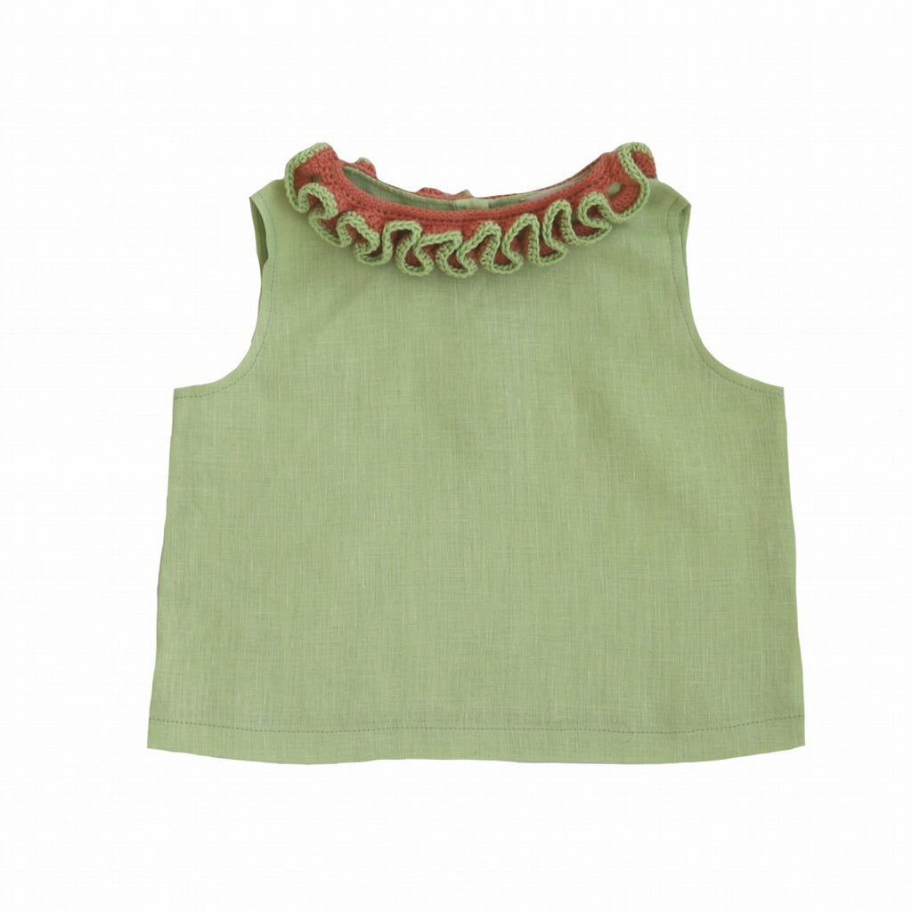 Kalinka】【30％OFF】Liana Top Lime タンクトップ 2y,4y