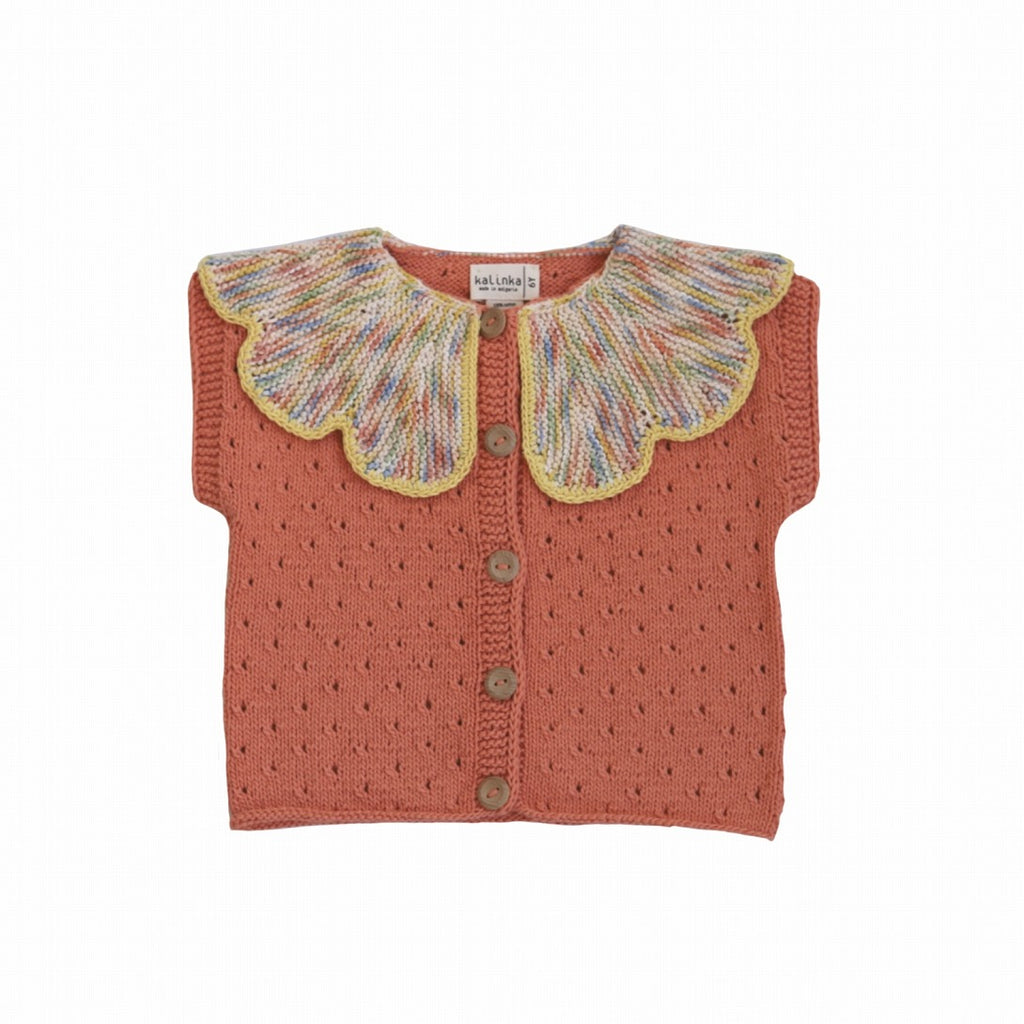 kalinka 4y トップス Kalinka】【30％OFF】Bella Top Mango タンクトップ 2y,4y