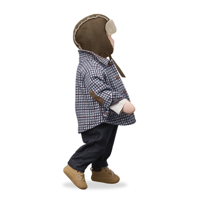 【1＋in the family】JENS beanie brown 帽子 T3,T4（Sub Image-3） | Coucoubebe/ククベベ