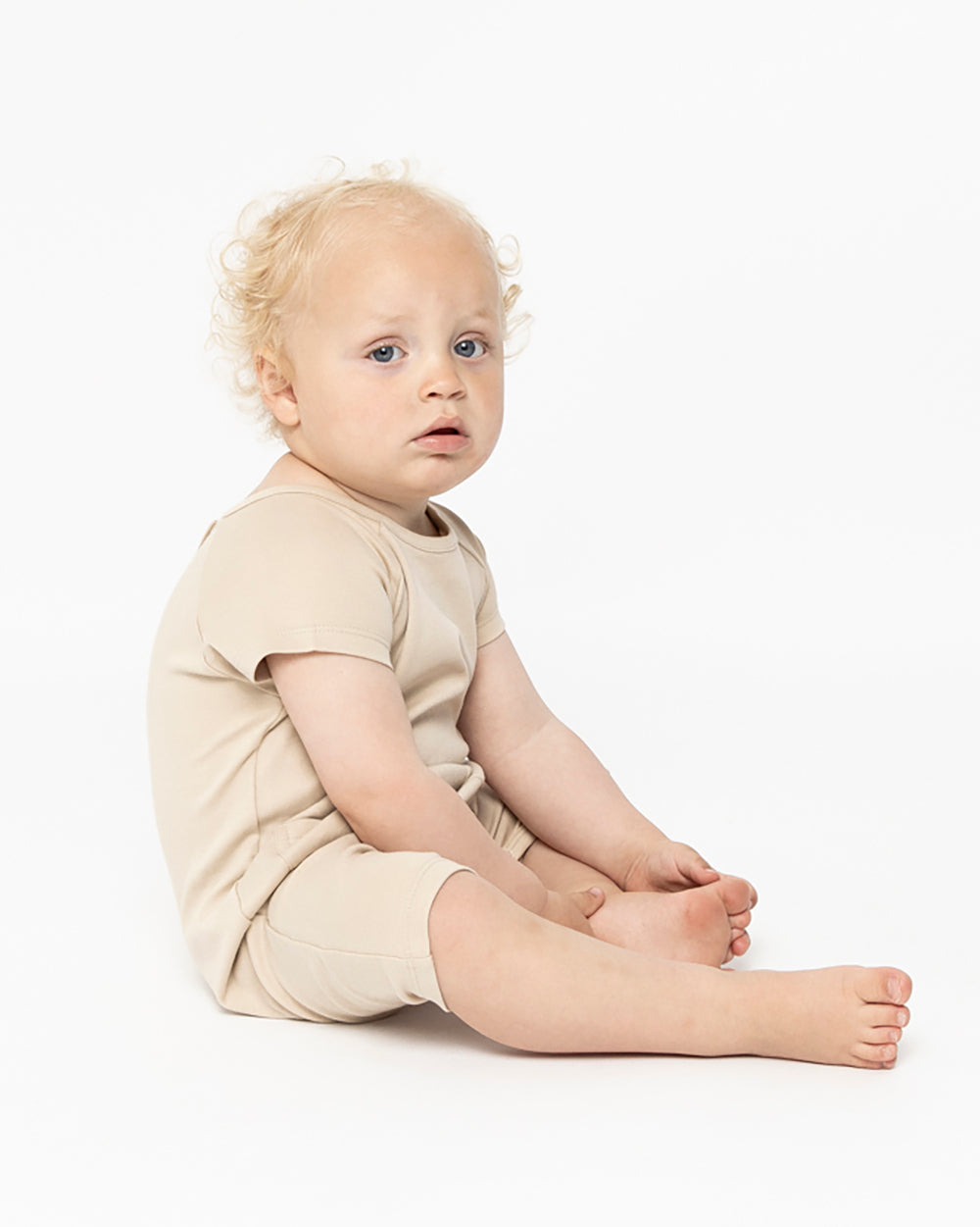 【AS WE GROW】【30%OFF】Easy overall Beige オーバーオール 6-18m,18-36m  | Coucoubebe/ククベベ
