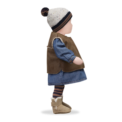 【1＋in the family】KATJA vest brown ベスト 18m,24m,36m（Sub Image-2） | Coucoubebe/ククベベ
