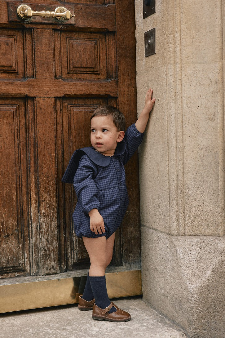 【Maison Marelle】Romper BAC blue ロンパース 12m  | Coucoubebe/ククベベ