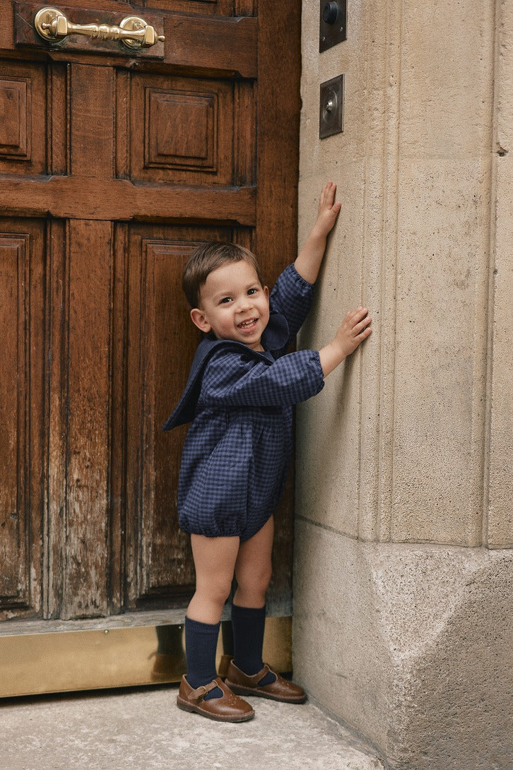 【Maison Marelle】Romper BAC blue ロンパース 12m  | Coucoubebe/ククベベ