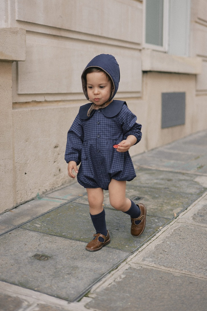 【Maison Marelle】Romper BAC blue ロンパース 12m  | Coucoubebe/ククベベ