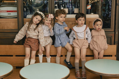 【Maison Marelle】Romper BOURBON ロンパース 12m,18m,24m（Sub Image-5） | Coucoubebe/ククベベ