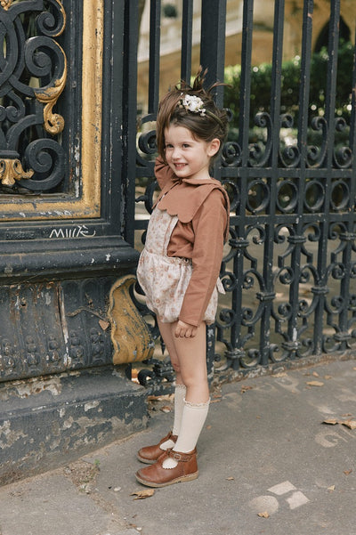 【Maison Marelle】Blouse GRENELLE terracota ブラウス 12m,18m,24m,36m（Sub Image-7） | Coucoubebe/ククベベ