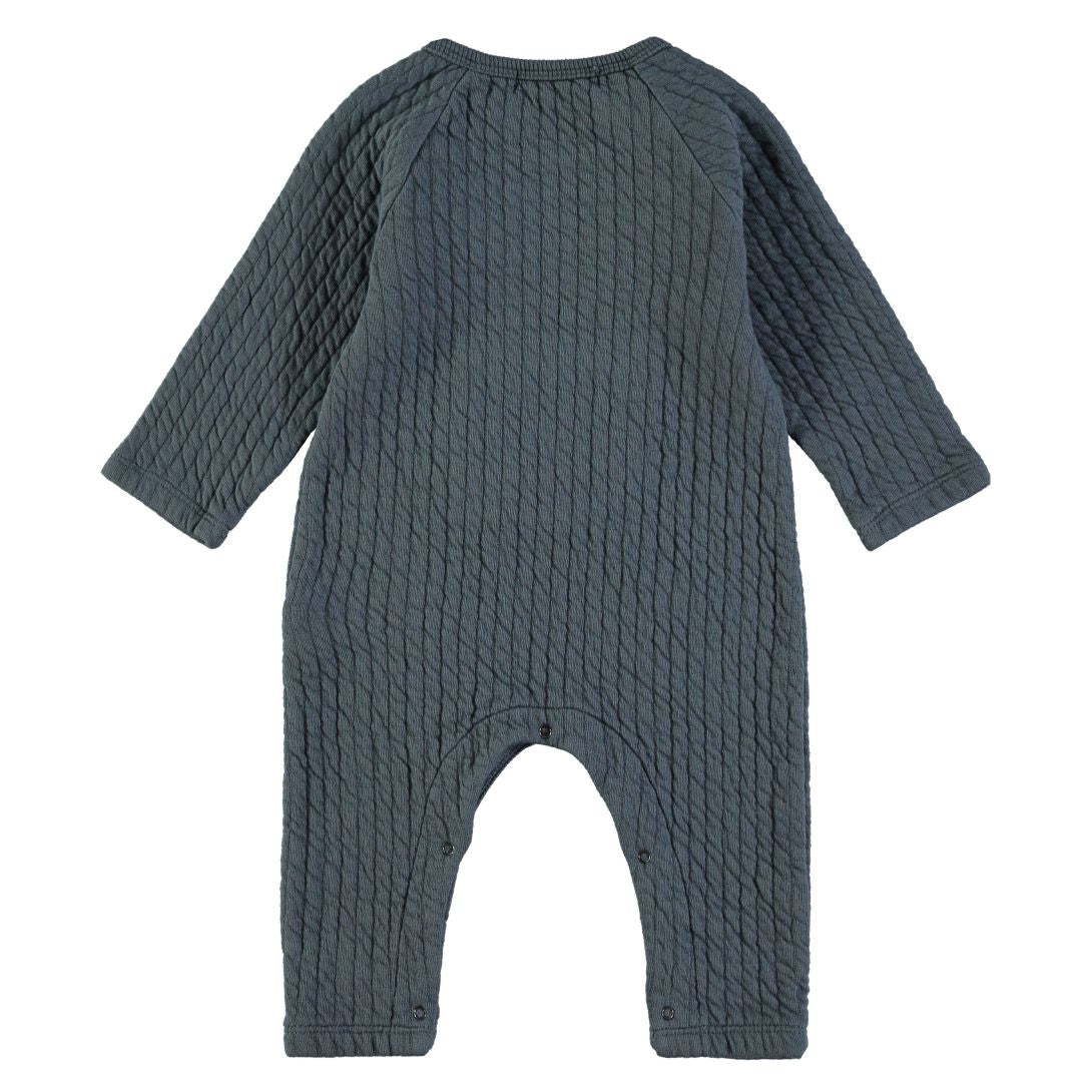 【babyclic】Onepieces Quilted night blue ロンパース 9m,12m  | Coucoubebe/ククベベ