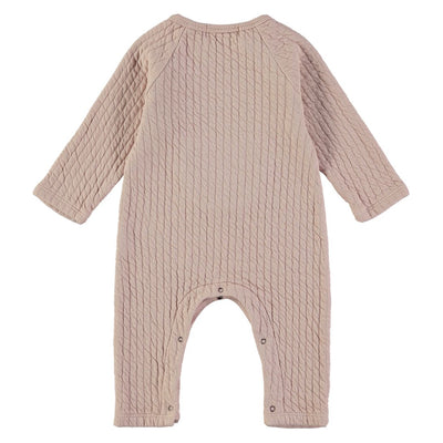 【babyclic】Onepieces Quilted nude ロンパース 9m,12m（Sub Image-2） | Coucoubebe/ククベベ