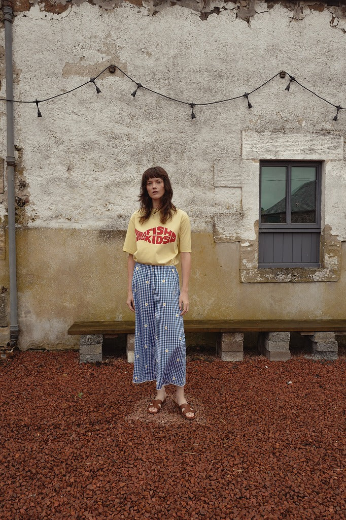 FISH&KIDS】FISH & KIDS T-SHIRT YELLOW Tシャツ 2-3y,4-5y