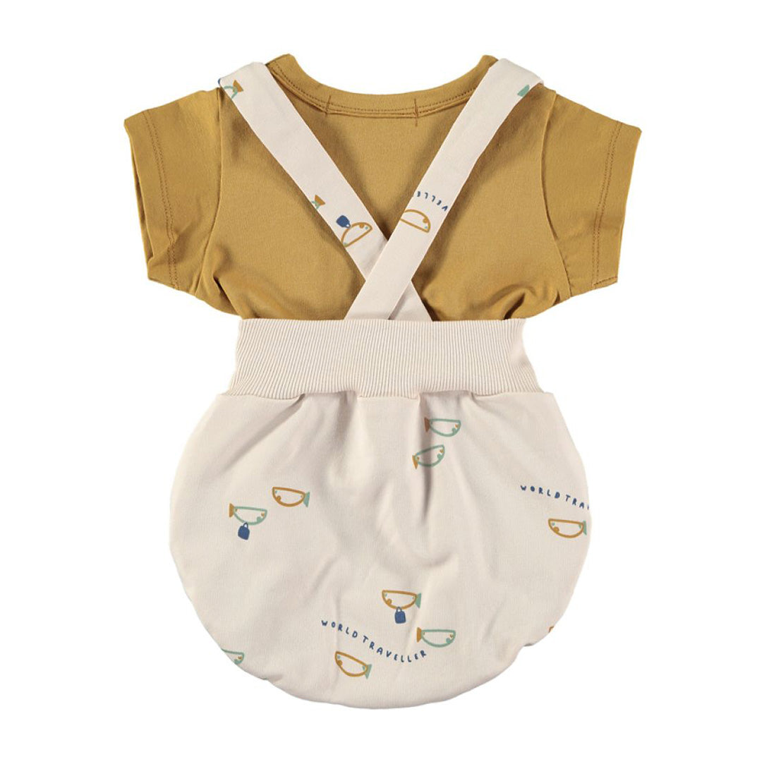【babyclic】【30%OFF】T-shirts+Bloomers with suspenders Sea Tシャツとブルマのセット 9m,12m  | Coucoubebe/ククベベ