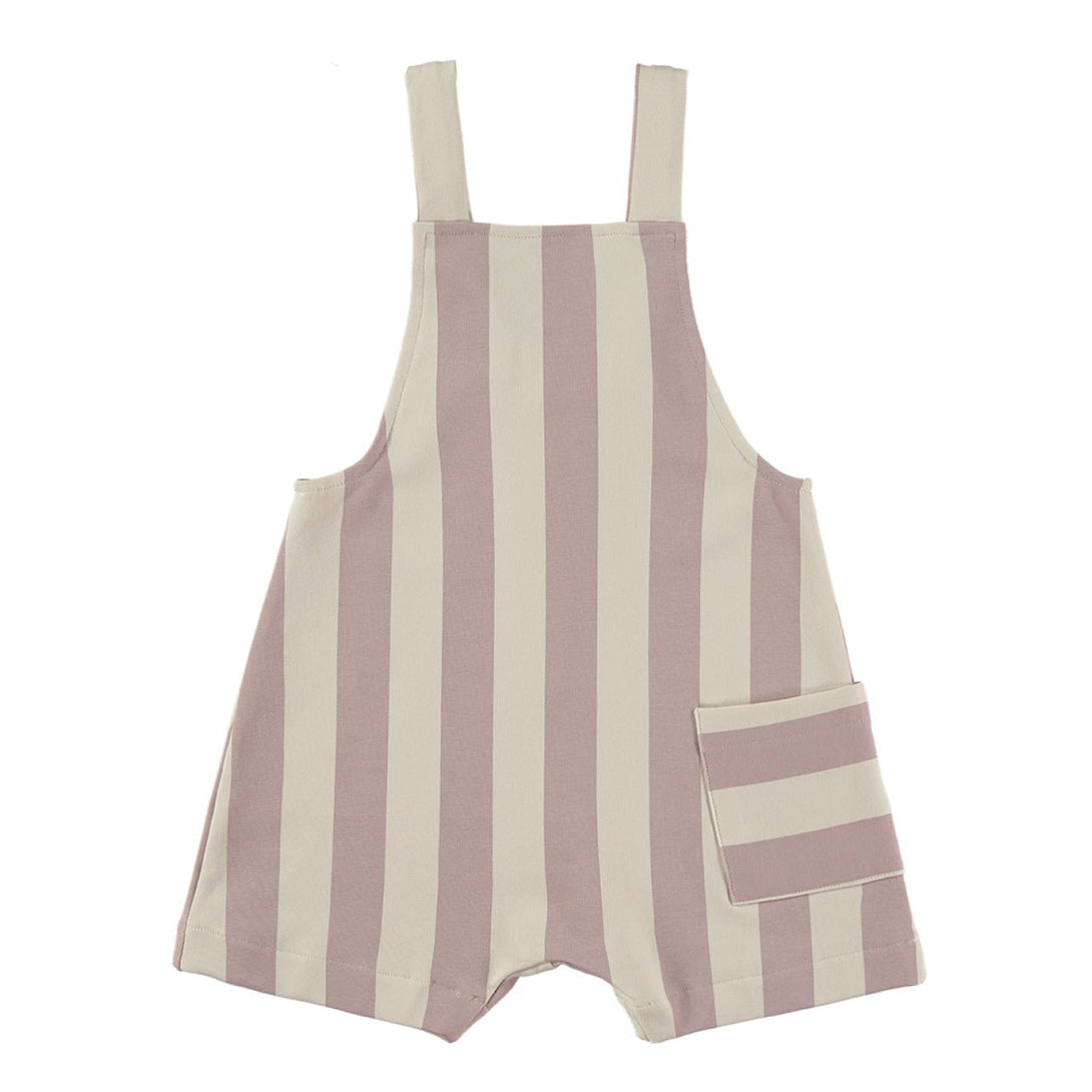 【babyclic】【40%OFF】Overalls Stripes Pink オーバーオール 9m,12m,18m,24m  | Coucoubebe/ククベベ