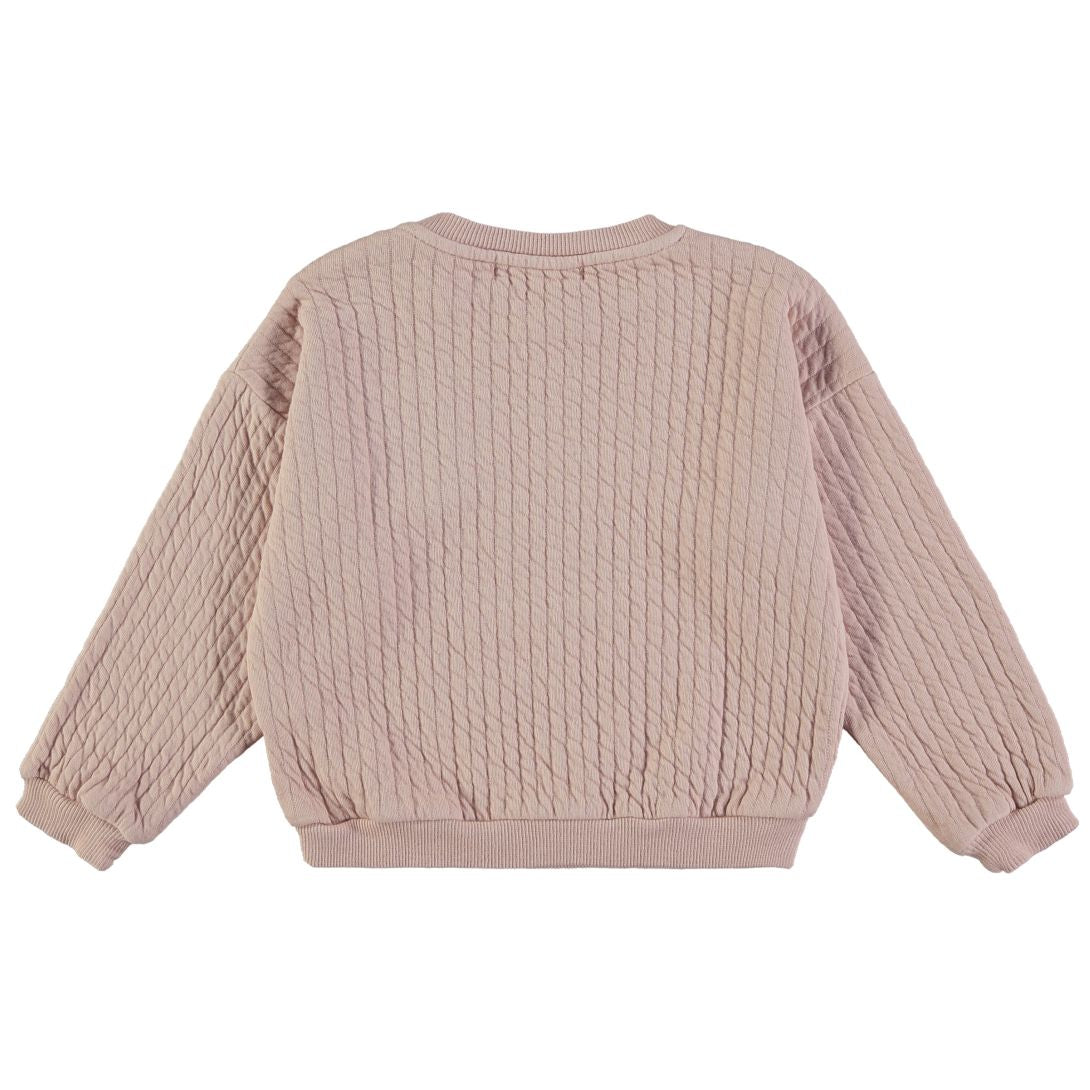 【babyclic】Sweatshirts Quilted nude スウェット 18m,24m,4y  | Coucoubebe/ククベベ
