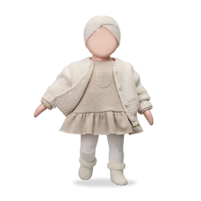【1＋in the family】LAURE dress beige ワンピース 12m,18m,24m（Sub Image-3） | Coucoubebe/ククベベ
