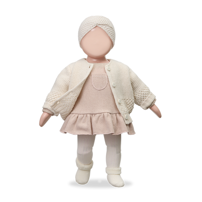 【1＋in the family】LAURE dress nude ワンピース 12m,18m,24m（Sub Image-4） | Coucoubebe/ククベベ