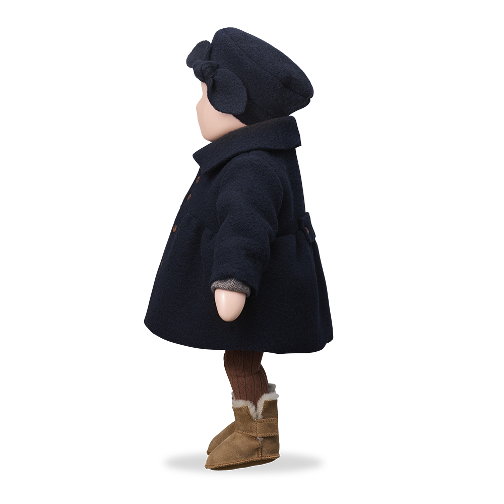 【1＋in the family】LISBETH beret dark-blue 帽子 T2,T3,T4  | Coucoubebe/ククベベ