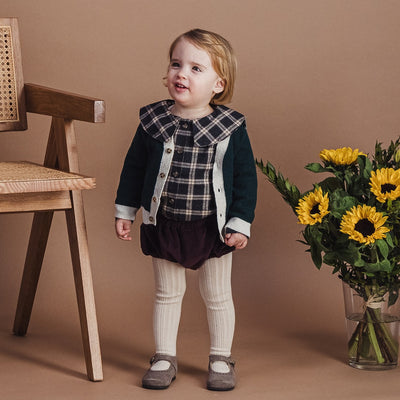 【LOIR Paris】Bloomer ALICE PRUNE VELVET ブルマ 12m,18m,24m（Sub Image-2） | Coucoubebe/ククベベ
