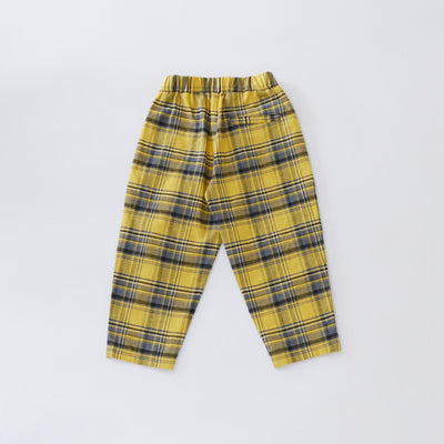 【EAST END HIGHLANDERS】【40%OFF】Lounge Pants Yellow x Black パンツ 100,110,120（Sub Image-2） | Coucoubebe/ククベベ