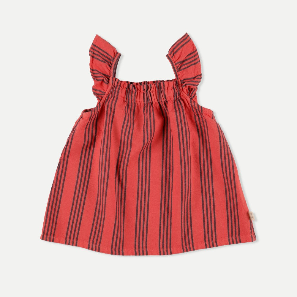 【my little cozmo】【30%OFF】Vintage stripes baby dress Pink Ruby ワンピース 12m,18m,24m  | Coucoubebe/ククベベ