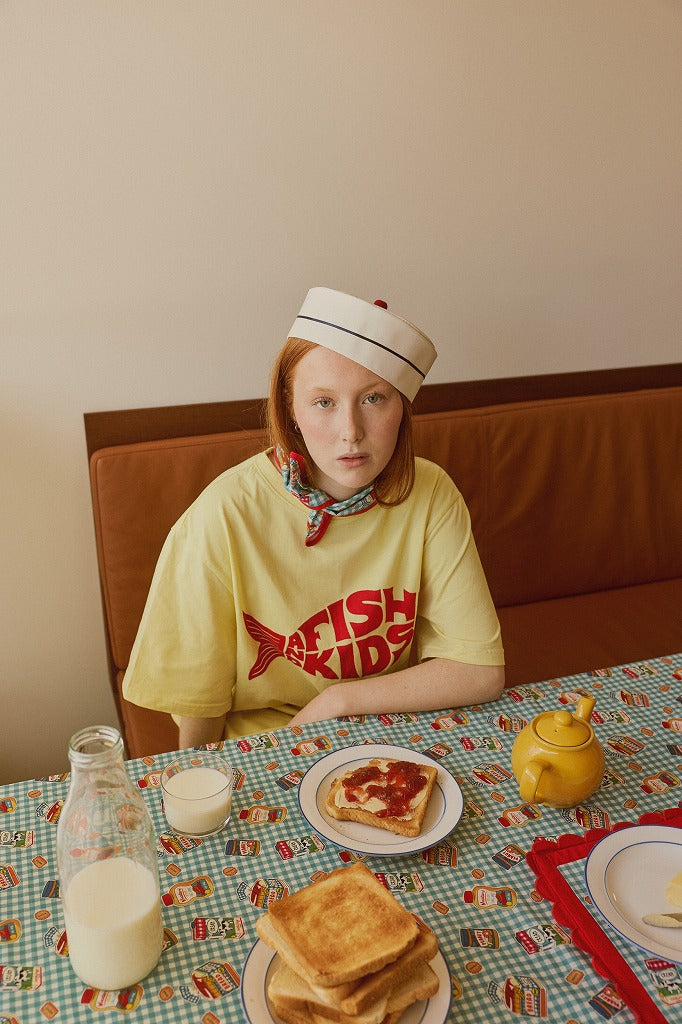 FISH&KIDS】FISH & KIDS T-SHIRT YELLOW Tシャツ 2-3y,4-5y