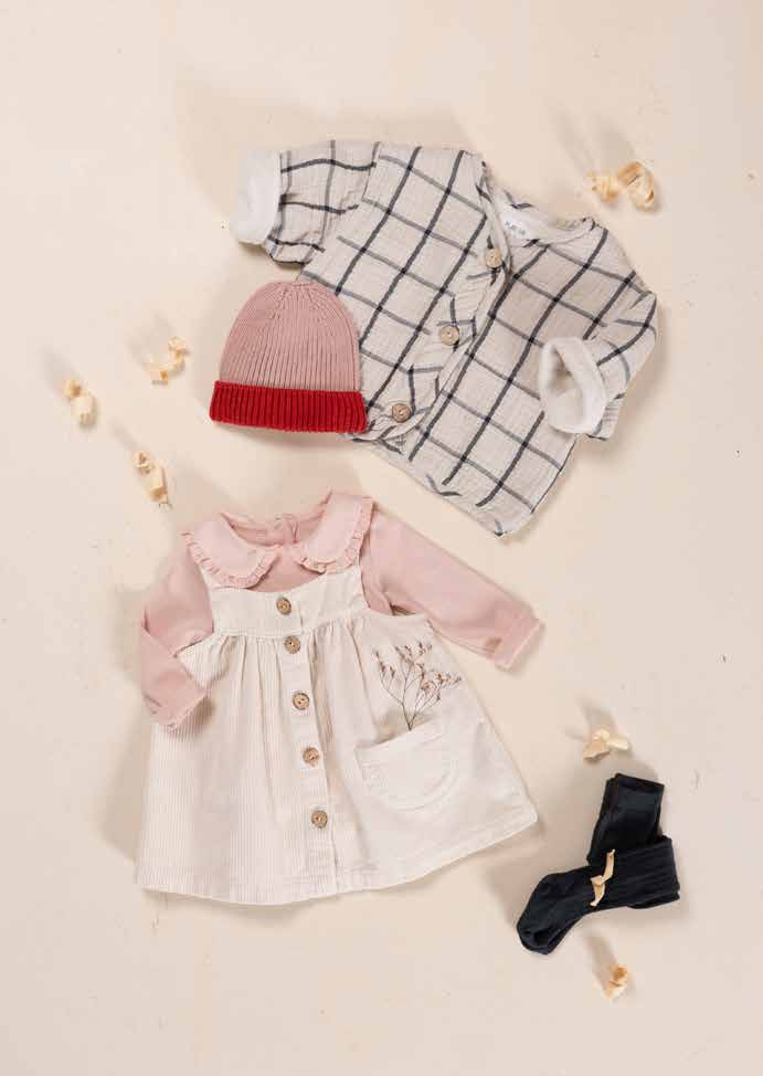 【PLAY UP】Corduroy Dress So-So ワンピース 12m,18m,24m  | Coucoubebe/ククベベ