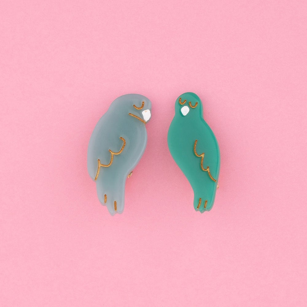 【Coucou Suzette】Lovebirds Hair Clip Set ラブバードクリップセット  | Coucoubebe/ククベベ