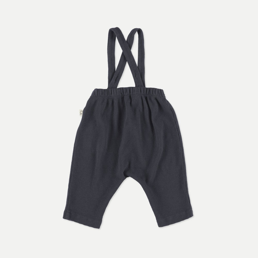 【my little cozmo】【30%OFF】Organic waffle baby pants Navy パンツ 12m,18m,24m  | Coucoubebe/ククベベ