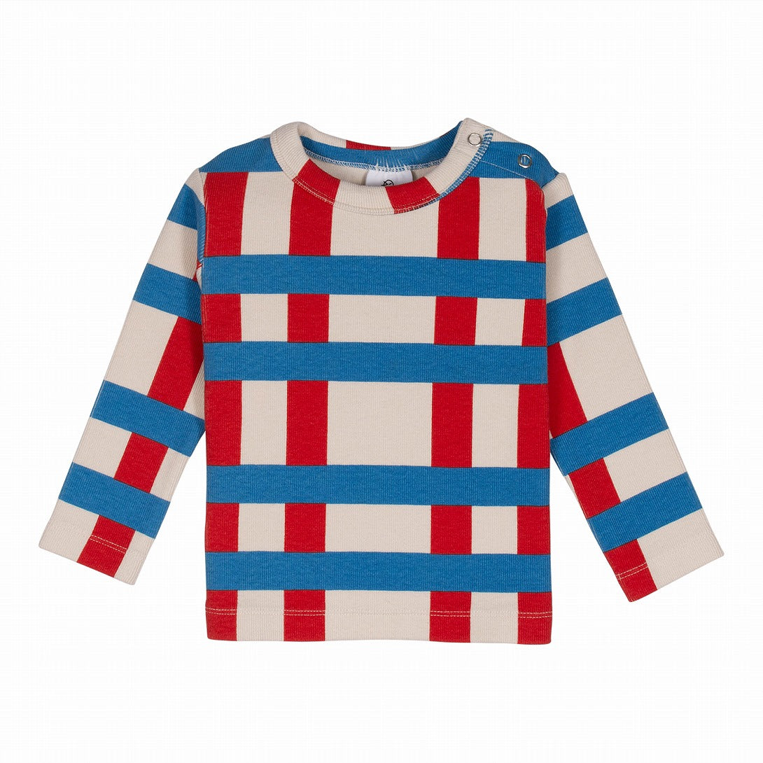 【WYNKEN】MINI BIG CHECK FITTED TEE  Tシャツ 12m,18m,24m  | Coucoubebe/ククベベ