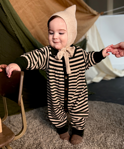 【MABLI】ARTIST ROMPER IVY STRIPE ロンパース 12ｍ,18ｍ（Sub Image-2） | Coucoubebe/ククベベ