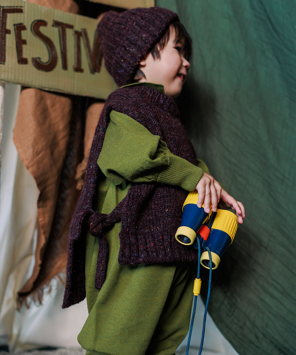 【MABLI】MOYA VEST FIG ベスト S  | Coucoubebe/ククベベ