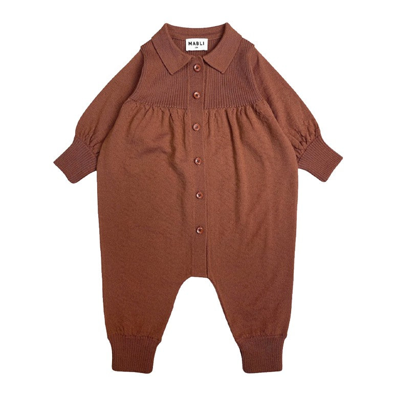 【MABLI】ARTIST ROMPER SANDALWOOD ロンパース 12ｍ,18m  | Coucoubebe/ククベベ