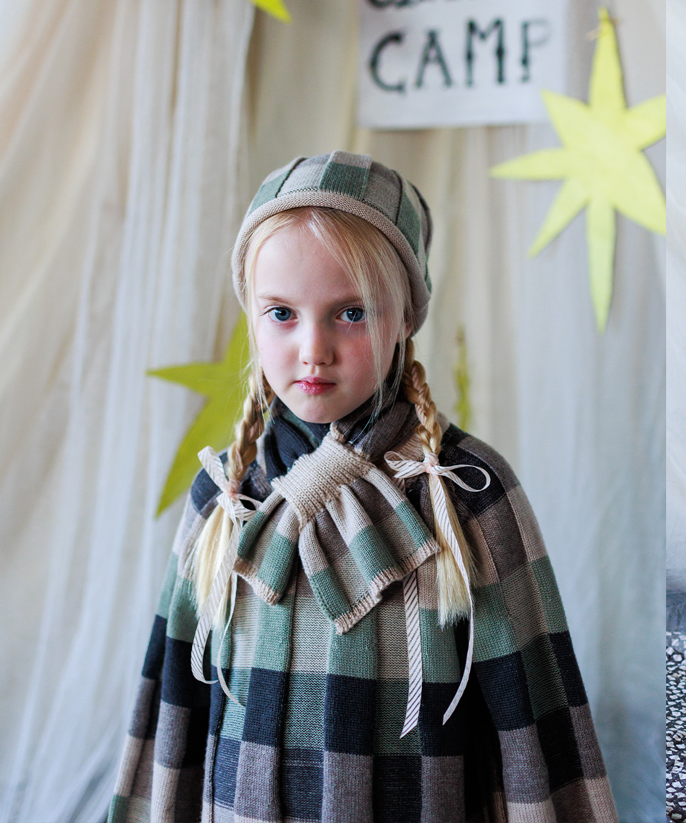 【MABLI】MAGIC SCARF ALPINE スカーフ S,M  | Coucoubebe/ククベベ