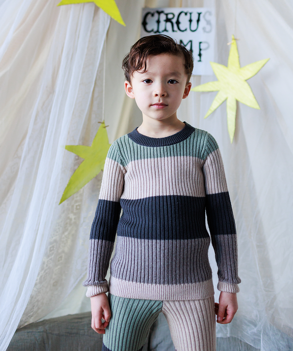 【MABLI】TRAPEZE SKINNY LEGS ALPINE レギンス 12ｍ,18ｍ,2y,4y  | Coucoubebe/ククベベ