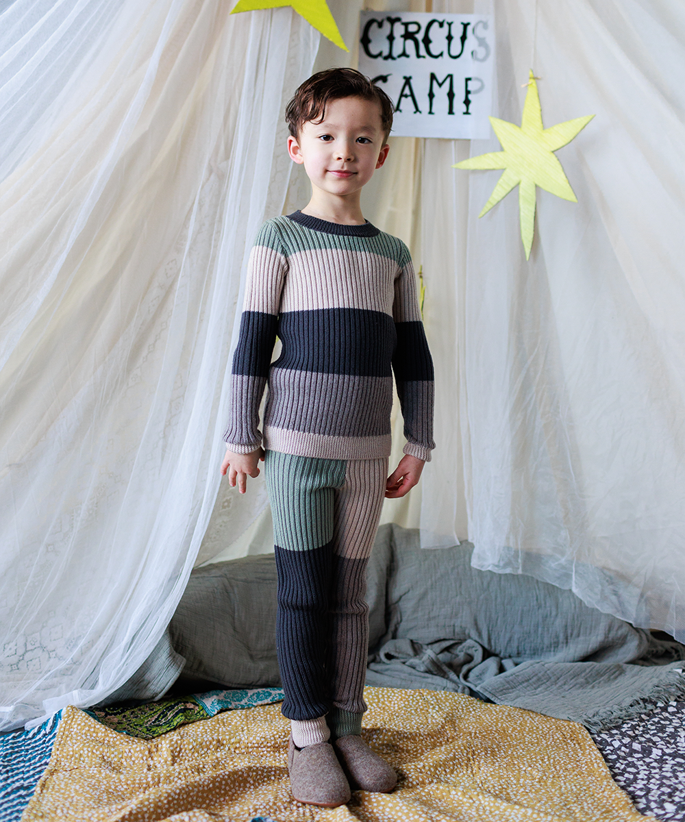 【MABLI】TRAPEZE SKINNY LEGS ALPINE レギンス 12ｍ,18ｍ,2y,4y  | Coucoubebe/ククベベ