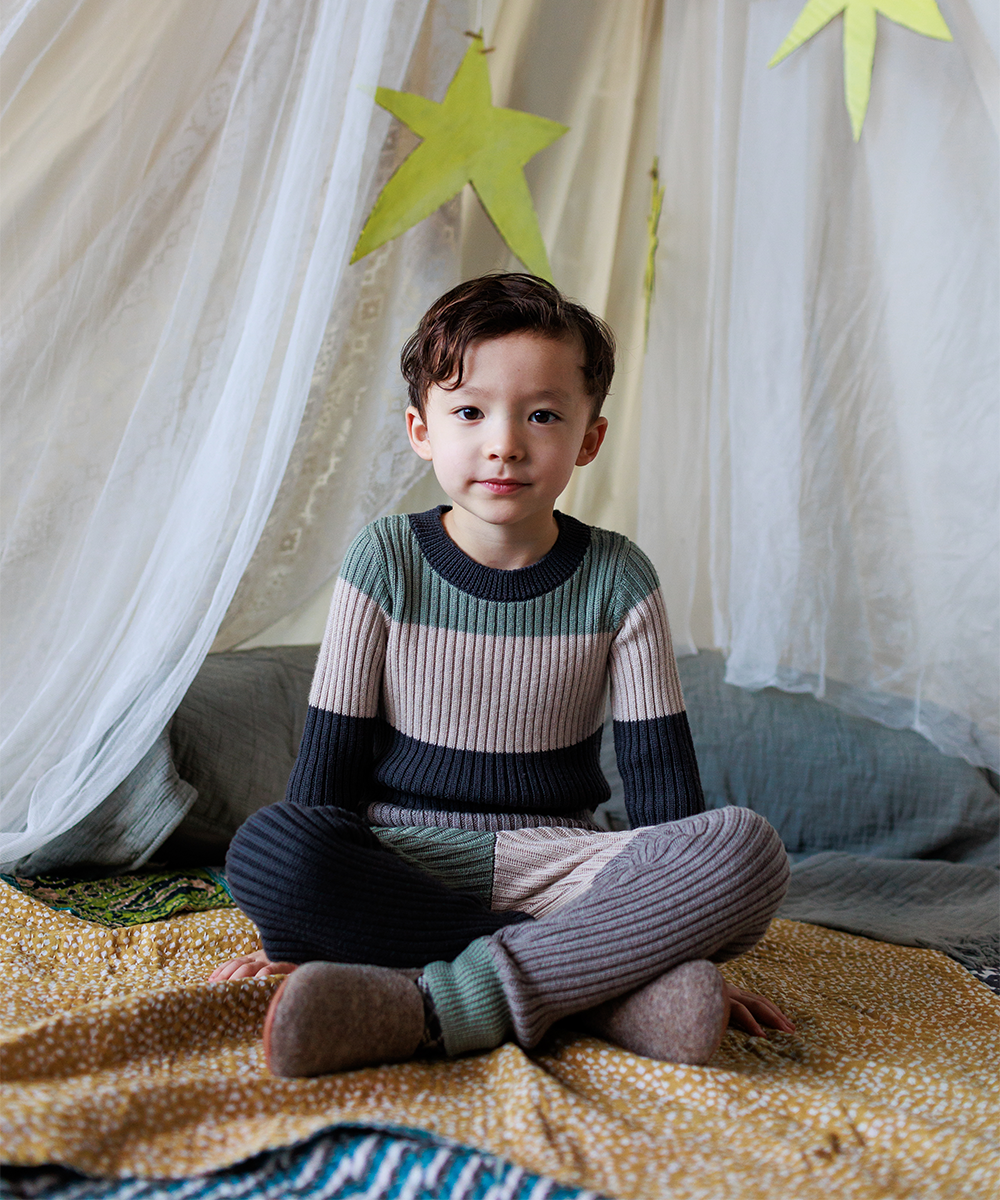 【MABLI】TRAPEZE SKINNY LEGS ALPINE レギンス 12ｍ,18ｍ,2y,4y  | Coucoubebe/ククベベ