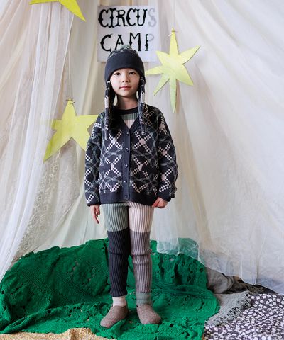 【MABLI】SÊR CARDIGAN ALPINE WOLF カーディガン 18ｍ,2y,4y（Sub Image-8） | Coucoubebe/ククベベ