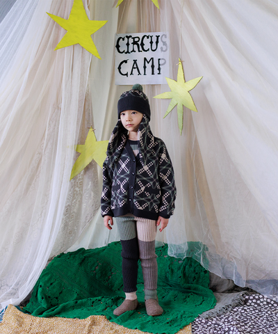 【MABLI】SÊR CARDIGAN ALPINE WOLF カーディガン 18ｍ,2y,4y（Sub Image-9） | Coucoubebe/ククベベ