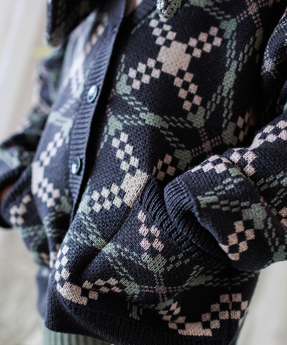 【MABLI】SÊR CARDIGAN ALPINE WOLF カーディガン 18ｍ,2y,4y  | Coucoubebe/ククベベ