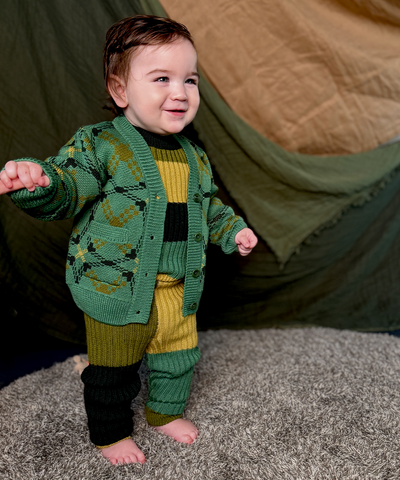 【MABLI】SÊR CARDIGAN FOREST FESTIVAL カーディガン 18ｍ,2y,4y（Sub Image-2） | Coucoubebe/ククベベ