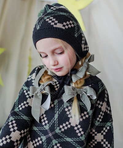 【MABLI】SÊR BONNET ALPINE WOLF 帽子 S,M,L（Sub Image-8） | Coucoubebe/ククベベ