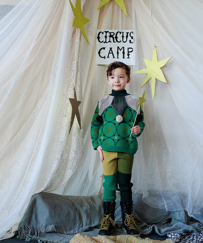 【MABLI】TRAPEZE SKINNY LEGS SCOUT レギンス 18ｍ,2y,4y（Sub Image-2） | Coucoubebe/ククベベ