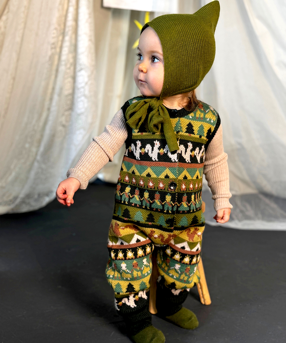 【MABLI】SCOUT CAMP ROMPER MULTI ロンパース 12ｍ,18ｍ,2y  | Coucoubebe/ククベベ
