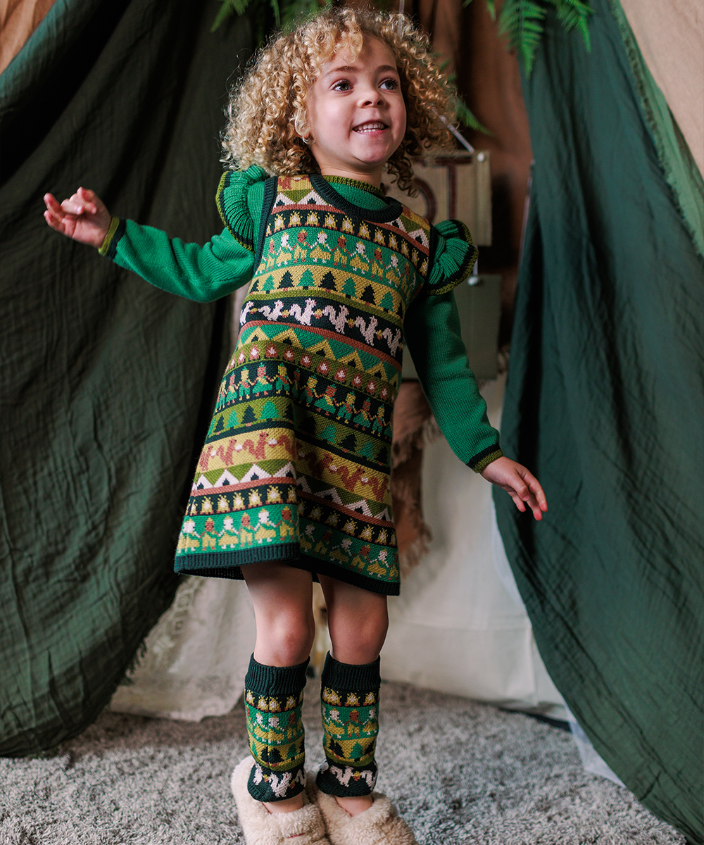 【MABLI】SCOUT CAMP LEG WARMERS MULTI レッグウォーマー S  | Coucoubebe/ククベベ