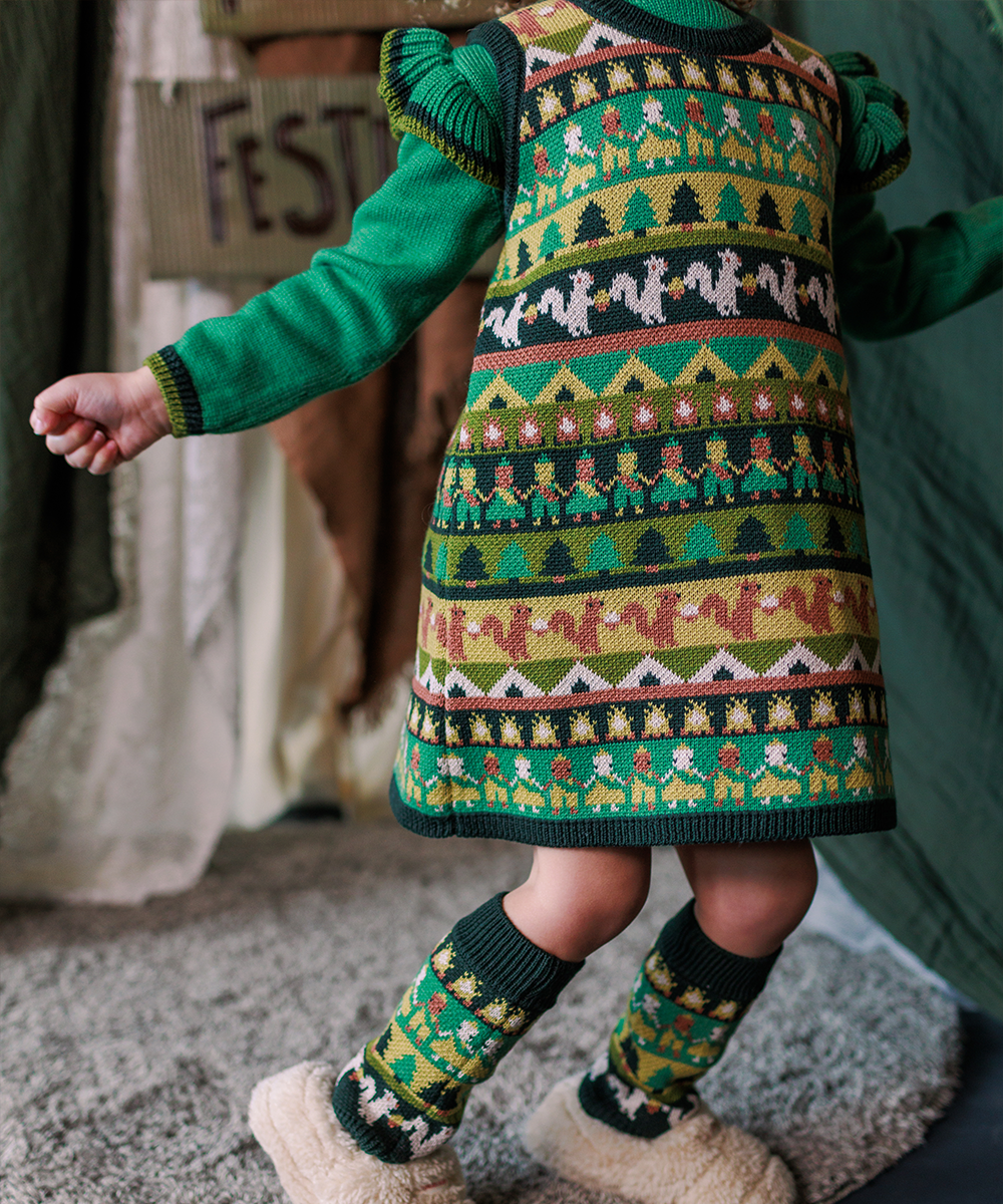 【MABLI】SCOUT CAMP LEG WARMERS MULTI レッグウォーマー S  | Coucoubebe/ククベベ
