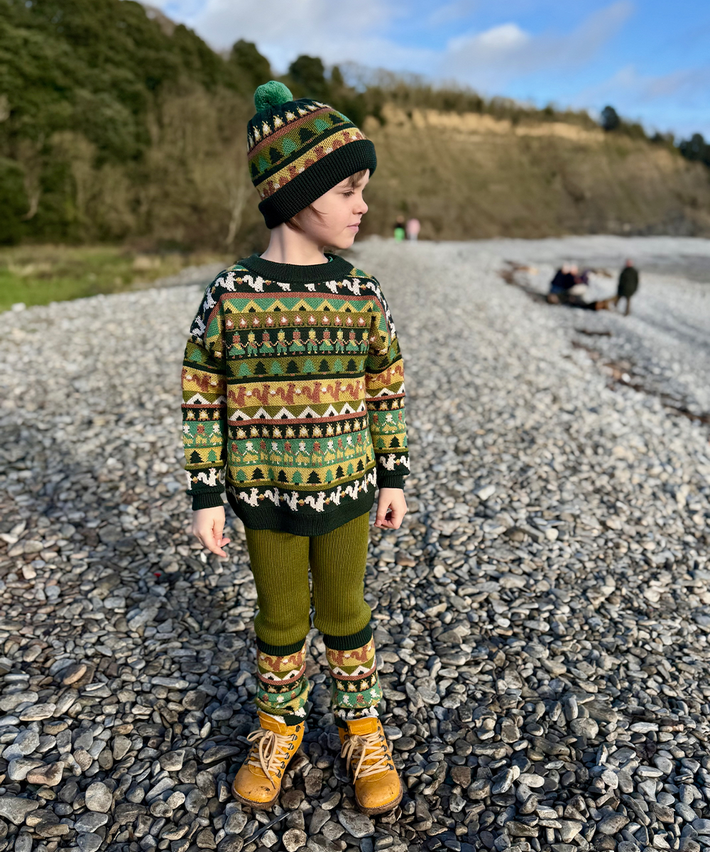 【MABLI】SCOUT CAMP LEG WARMERS MULTI レッグウォーマー S  | Coucoubebe/ククベベ