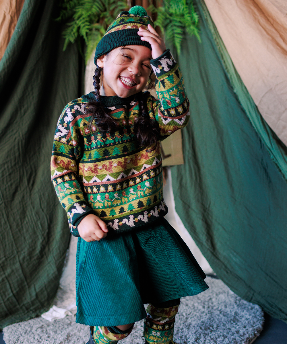 MABLI】【40%OFF】SCOUT CAMP PULLOVER MULTI ニット 18m,2y,4y 